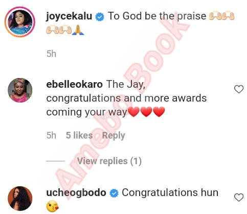 Nollywood Golden Award 2020 Joyce Kalu - Amebo Book