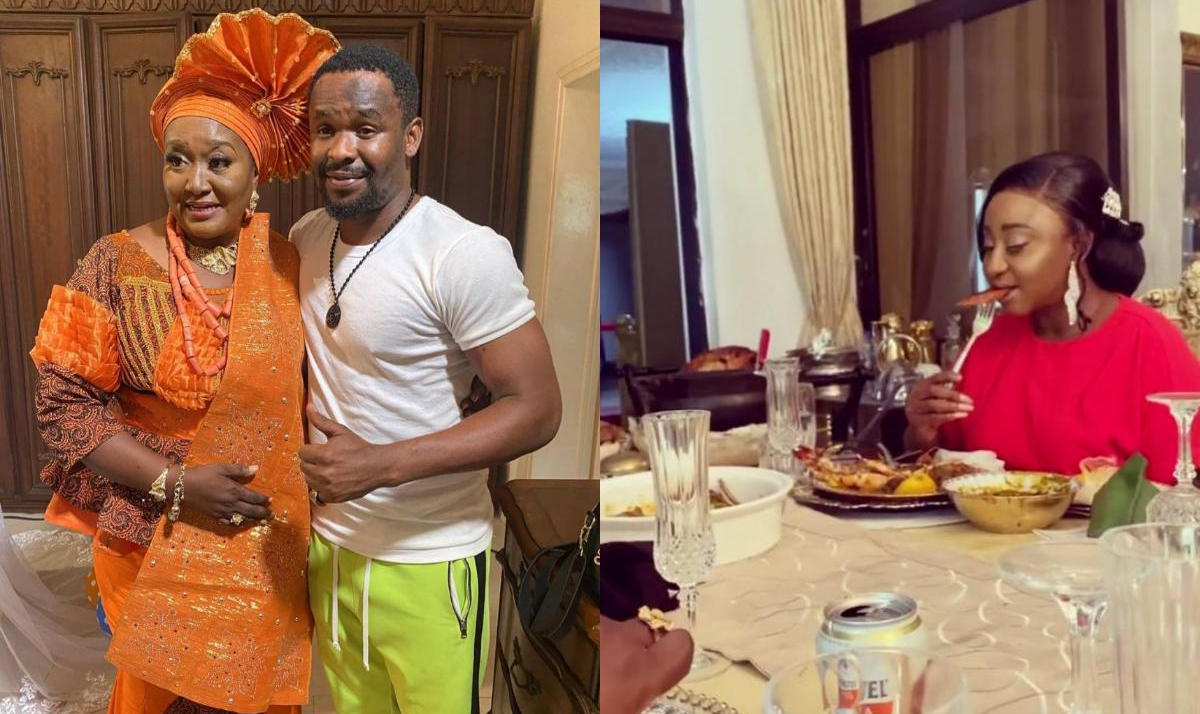 Esama Of Benin Hosts Zubby Michael Ini Edo Nollywood