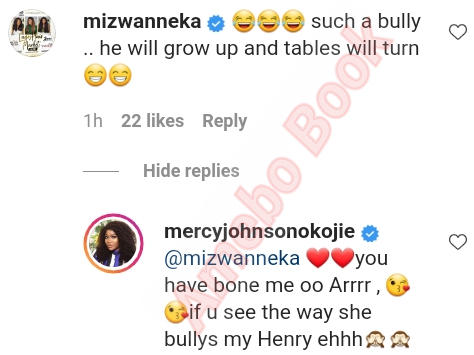 Mercy Johnson Son Henry What's Popping (2)