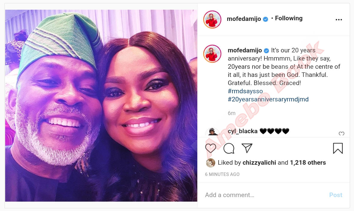 RMD 20th Wedding Anniversary