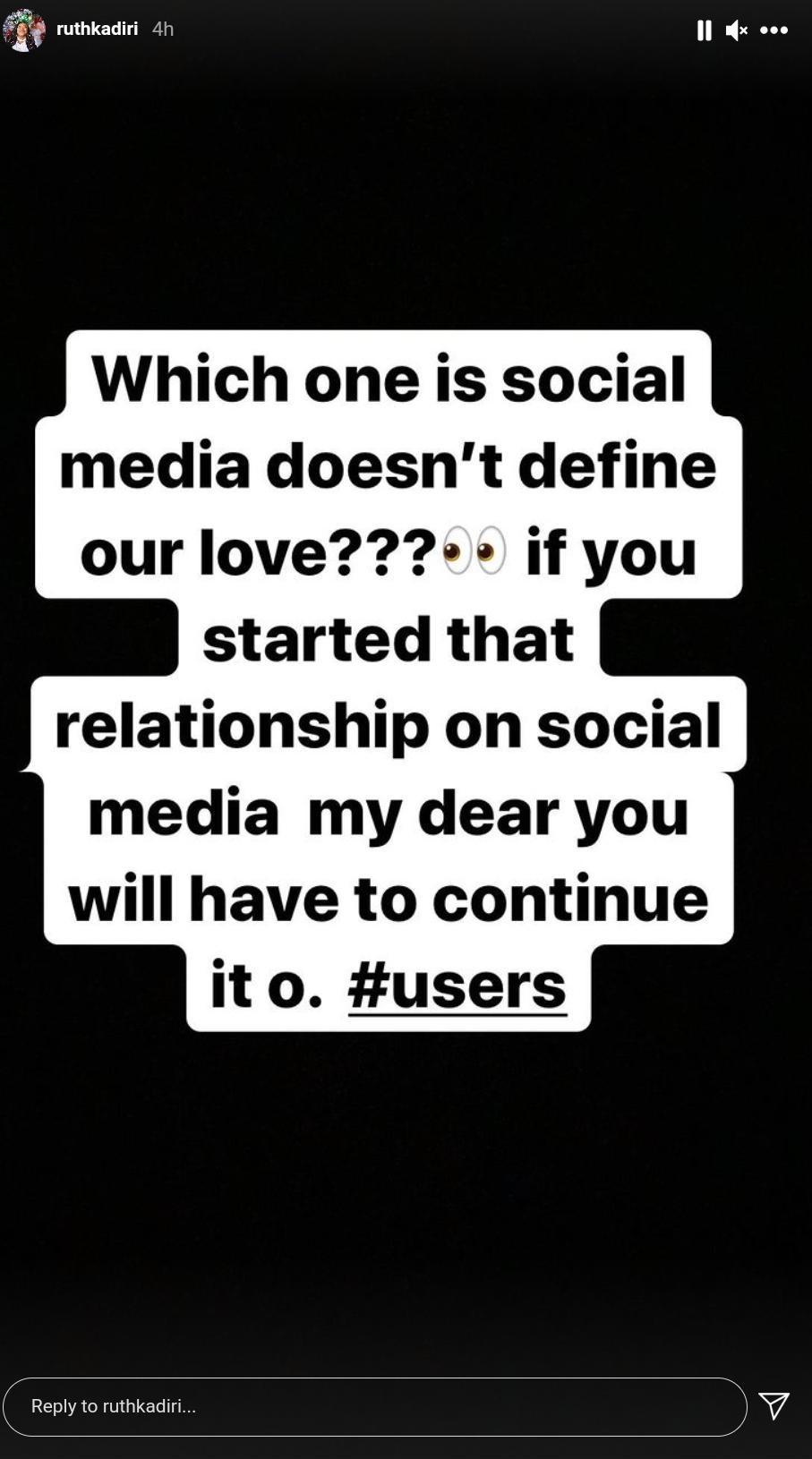 Ruth Kadiri Social Media Define Love Relationship (2)