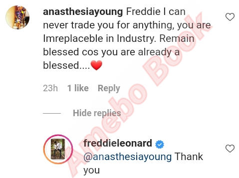 Freddie Leonard Irreplaceable