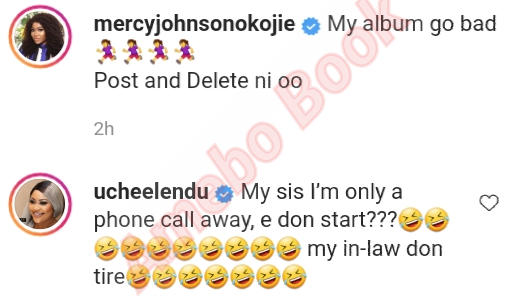 Mercy Johnson Hilarious Instagram Song (2) Amebo Book