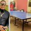 Junior Pope Mother Playing Table Tennis With Grandkid