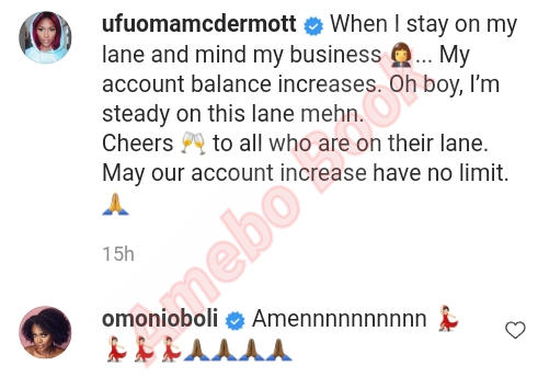 How Ufuoma McDermott Account Balance Increases (2)