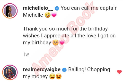 Mercy Aigbe Daughter Michelle Chopping Her Money (3)
