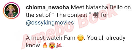 Chioma Nwaoha The Contest On Set (6)Amebo Book