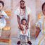 Kolawole Ajeyemi And Son Matching Traditional Outfits