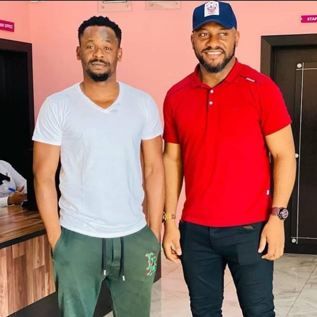 Zubby Michael With Yul Edochie