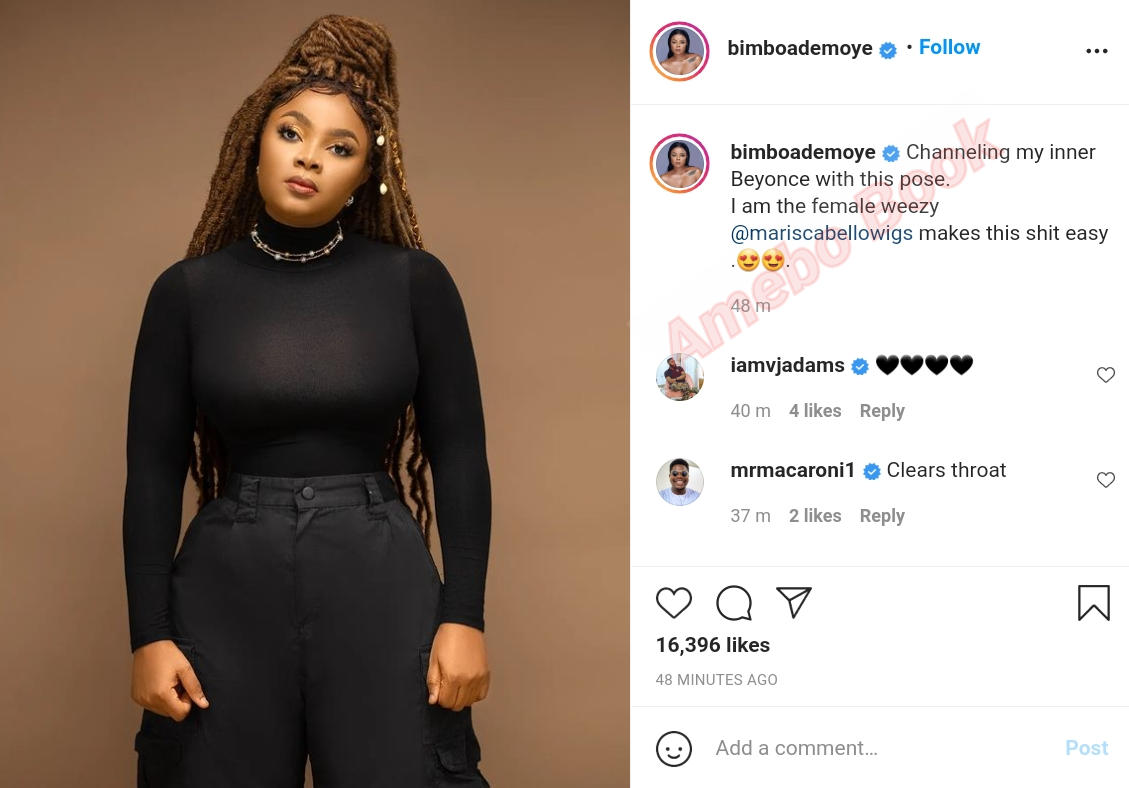 Bimbo Ademoye Channeling Inner Beyonce (2)