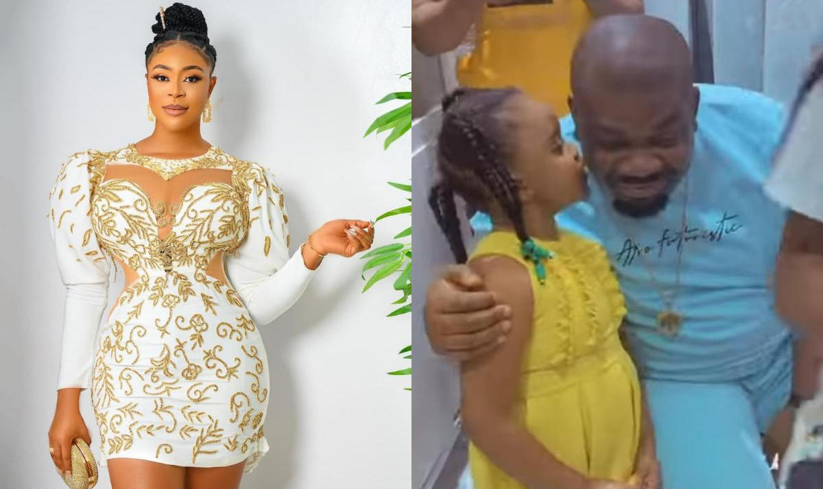 Mimi Orjiekwe Daughter Pecks Don Jazzy