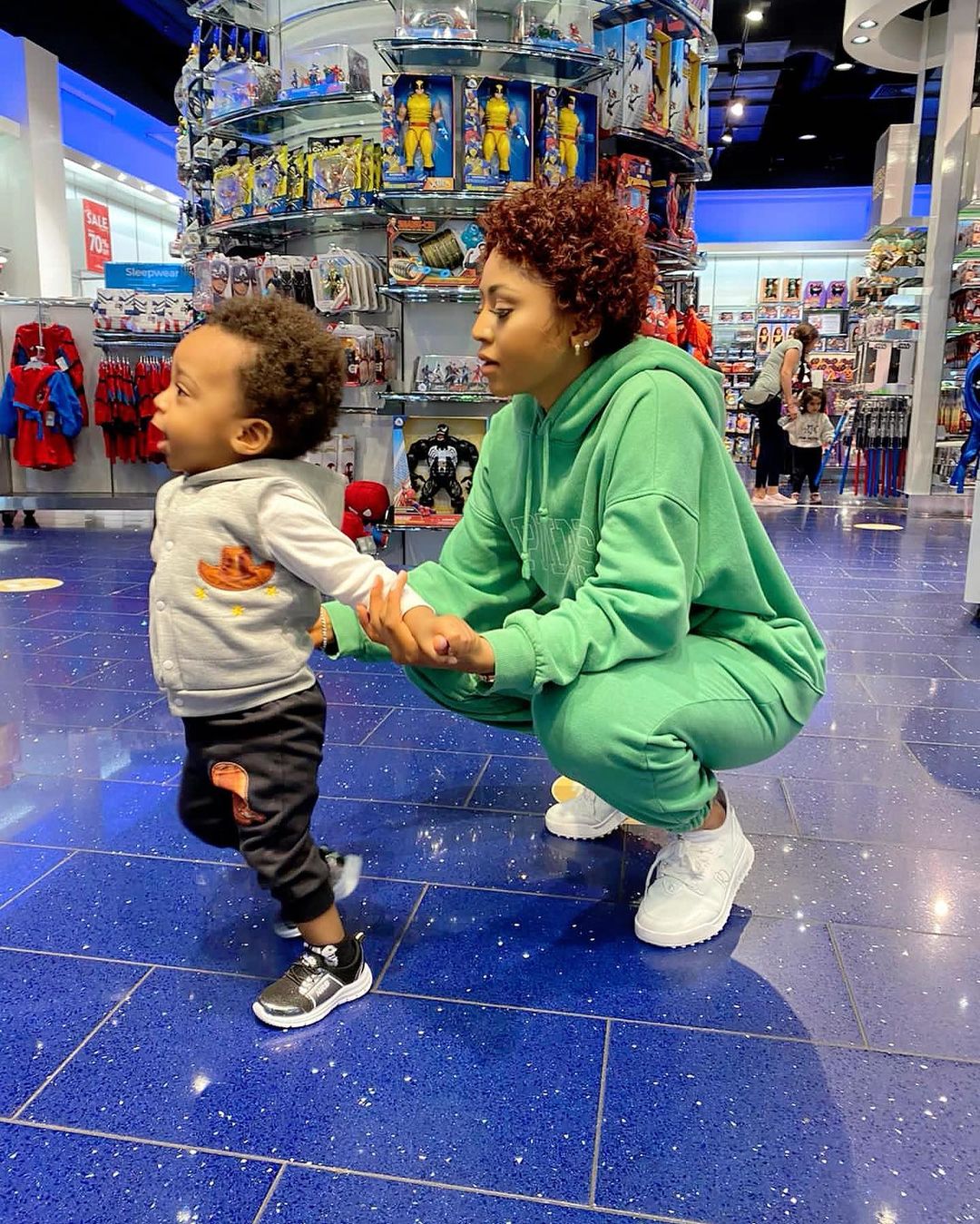 Regina Daniels Son Munir London Toy Shop (6)