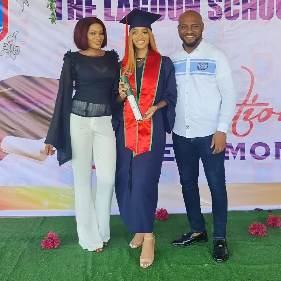 Yul Edochie Daughter Graduates Secondary School (3)