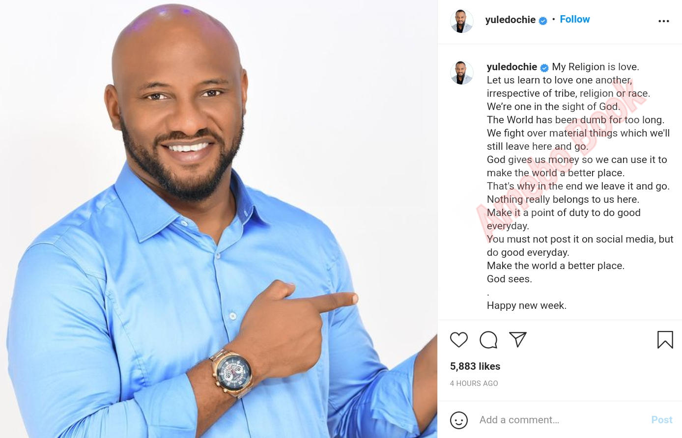 Let Us Learn To Love One Another Yul Edochie (2)