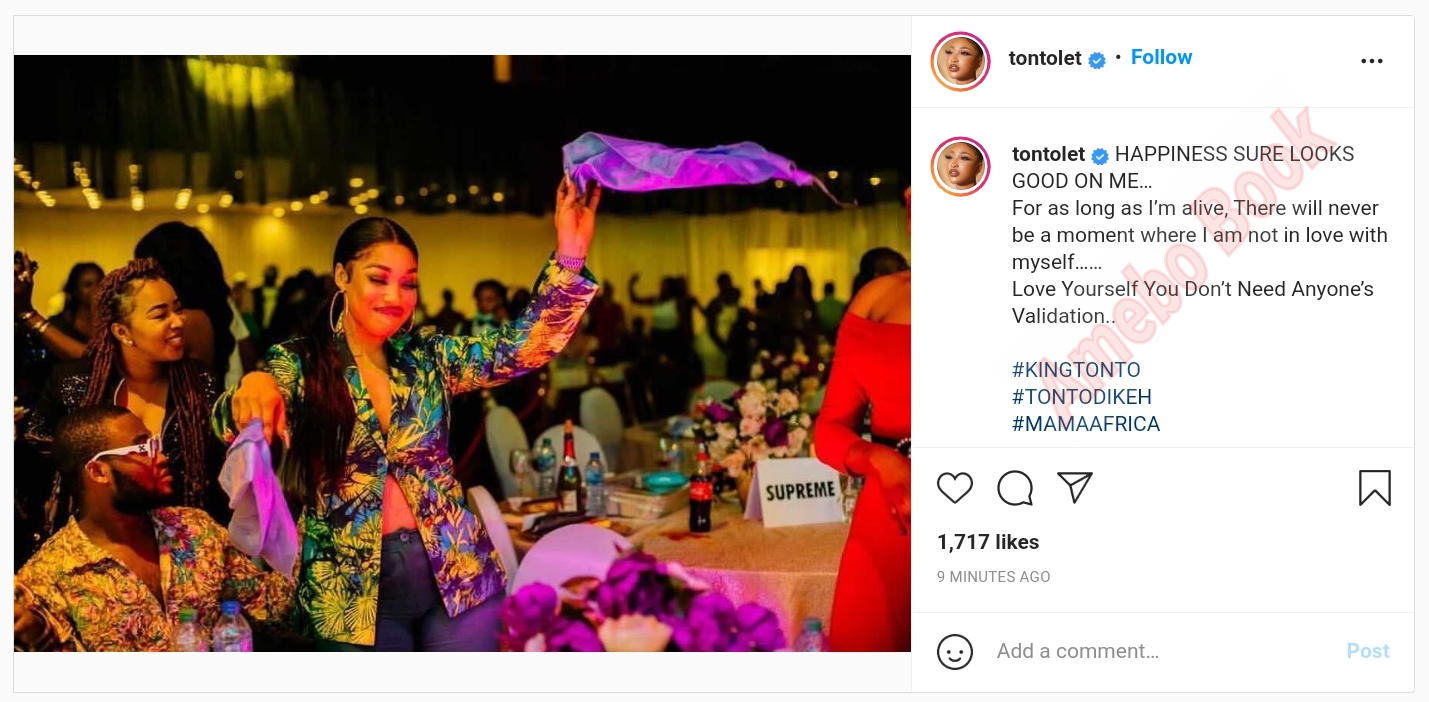 Love Yourself You Don’t Need Anyone’s Validation Tonto Dikeh (2)