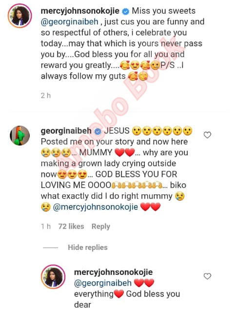 Mercy Johnson Celebrates Georgina Ibeh (4)Amebo Book