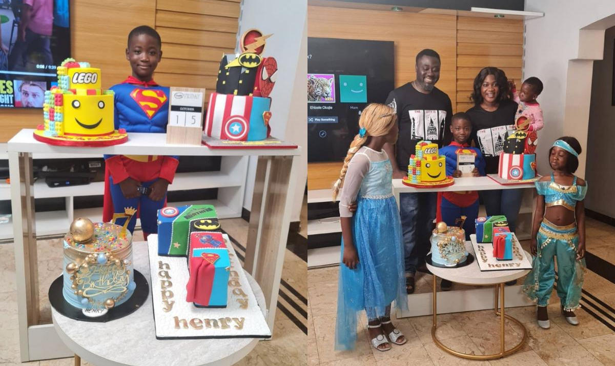 Mercy Johnson Son Henry 7th Birthday - Amebo Book