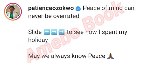 Peace Of Mind Can Never Be Overrated Patience Ozokwo (2)