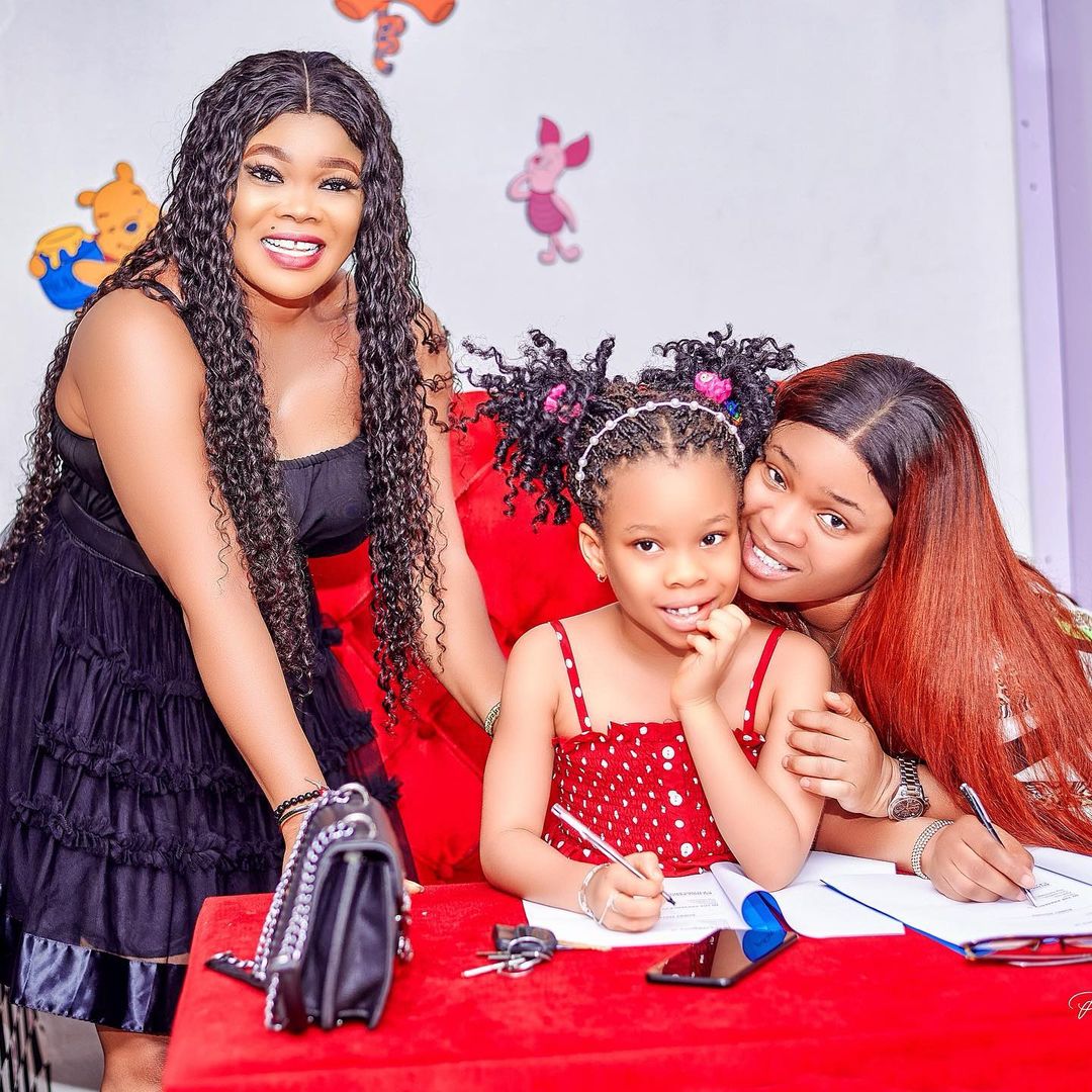 Ruby Ojiakor Daughter HH Kiddies Endorsement Deal (7)Amebo Book