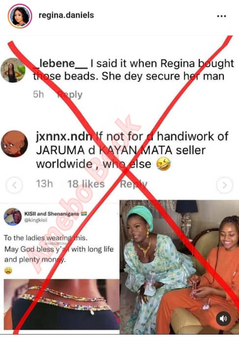 Regina Daniels And Jaruma Kayamata (2) Amebo Book