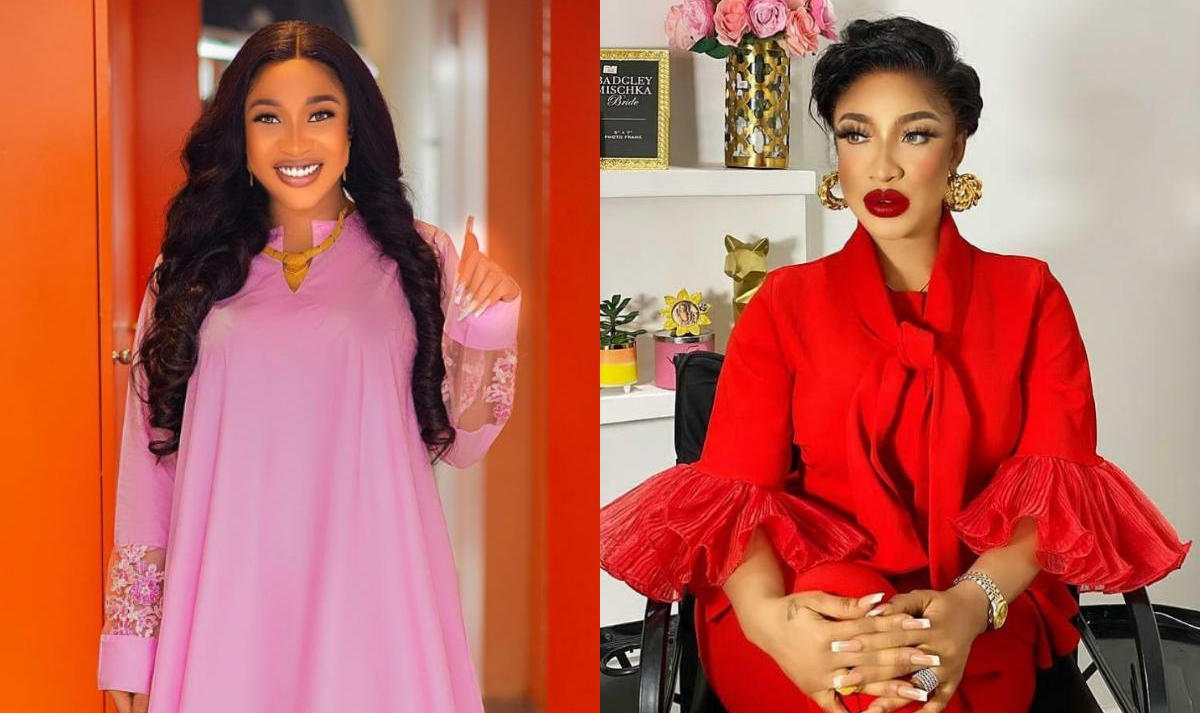 Tonto Dikeh In Awe Of God's Blessings - Amebo Book