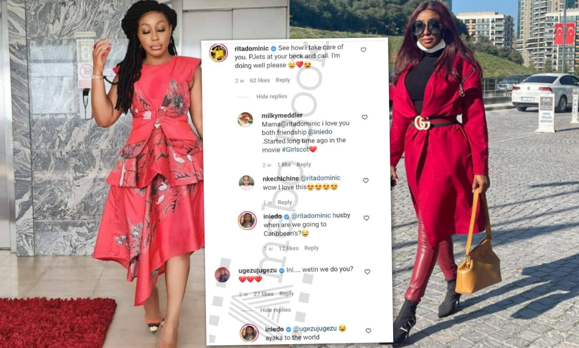 Ini Edo See How I Take Care Of You Rita Dominic - Amebo Book