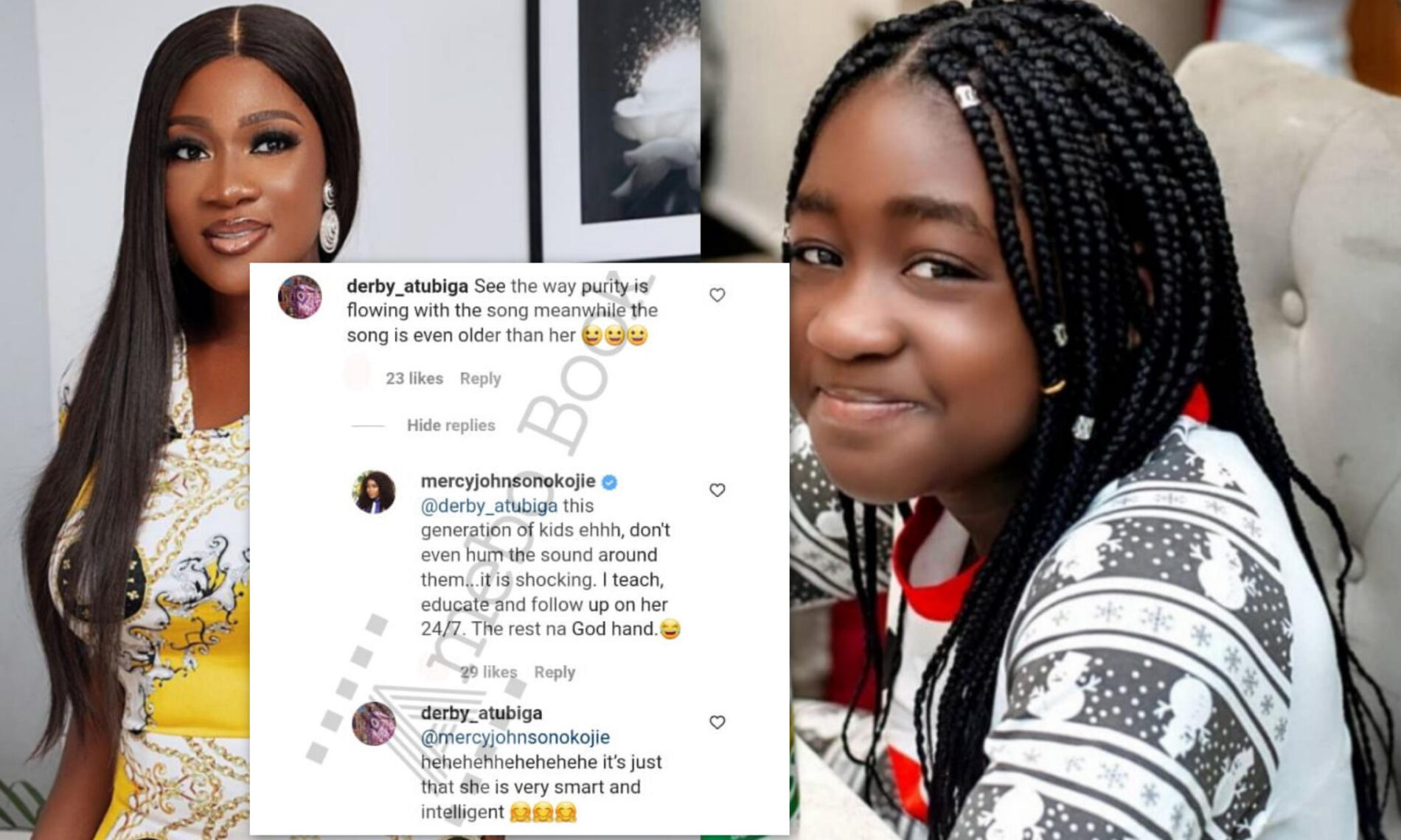 Mercy Johnson Okojie Daughter Singing Celine Dion's Song - Amebo Book