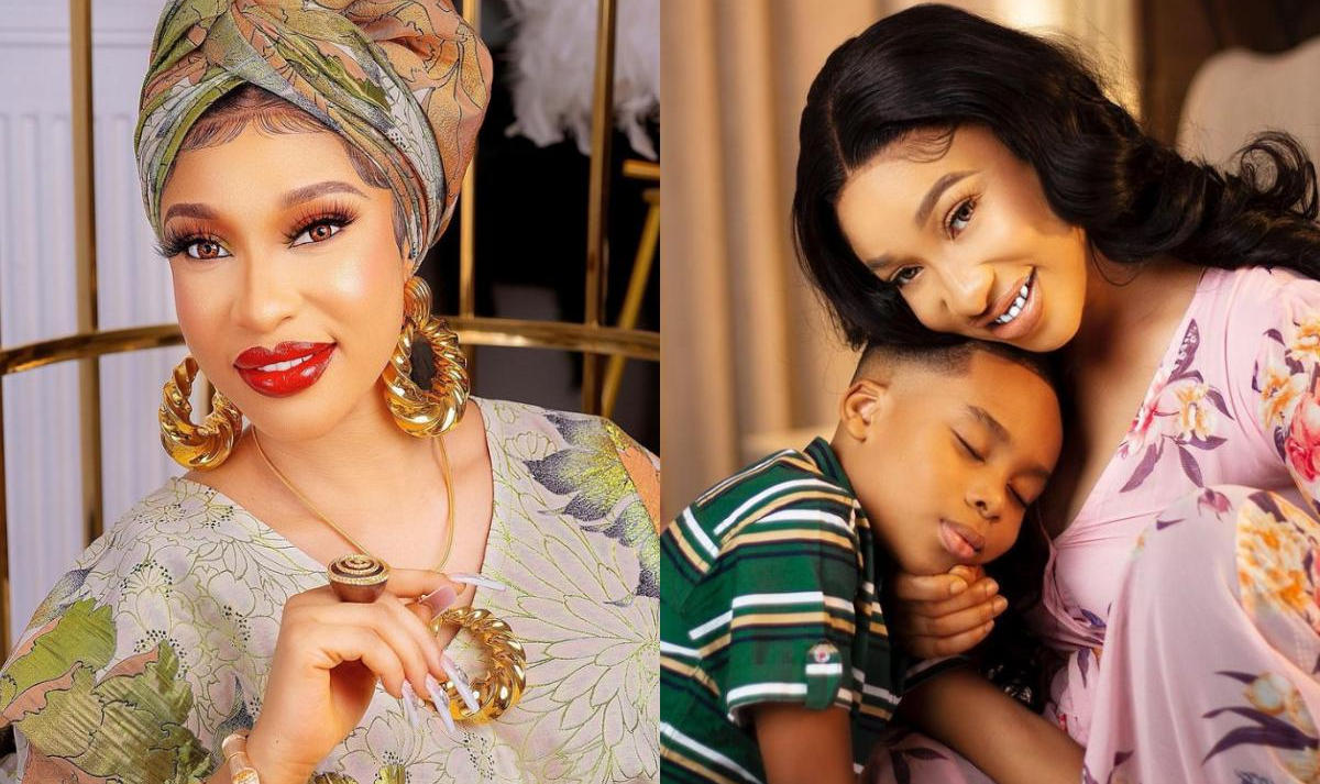 You Cannot Fault My Motherhood Tonto Dikeh - Amebo Book