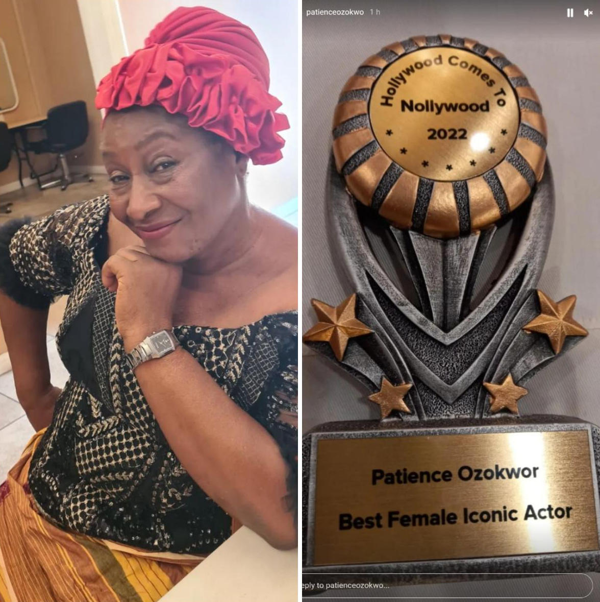 Patience Ozokwo Best Female Iconic Actor - Amebo Book