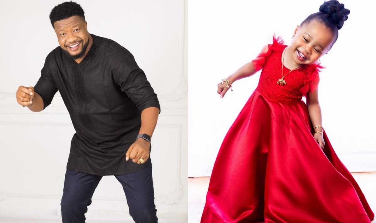 Nollywood Actor Browny Igboegwu Celebrates His Daughter Kosisochukwu On Her 2nd Birthday - Amebo Book