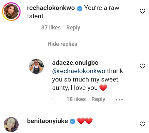 Adaeze Onuigbo You’re A Raw Talent Rachael Okonkwo (2)