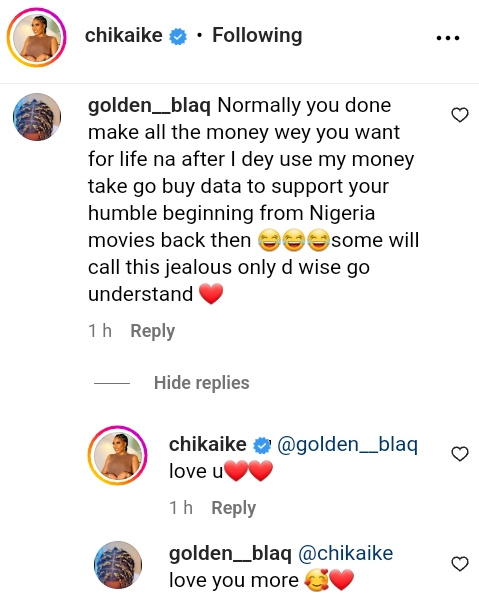 Fan Used To Buy Data To Support Chika Ike Humble Beginnings (2)