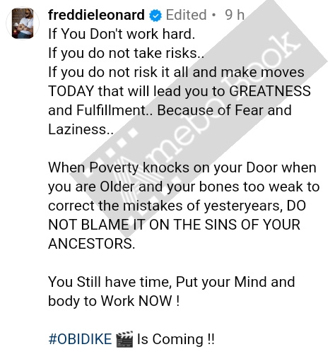 Nollywood Actor Frederick Leonard Embracing Risk and Hard Work (2)