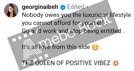 Luxurious Lifestyle You Cannot Afford for Yourself Georgina Ibeh - AmeboBook